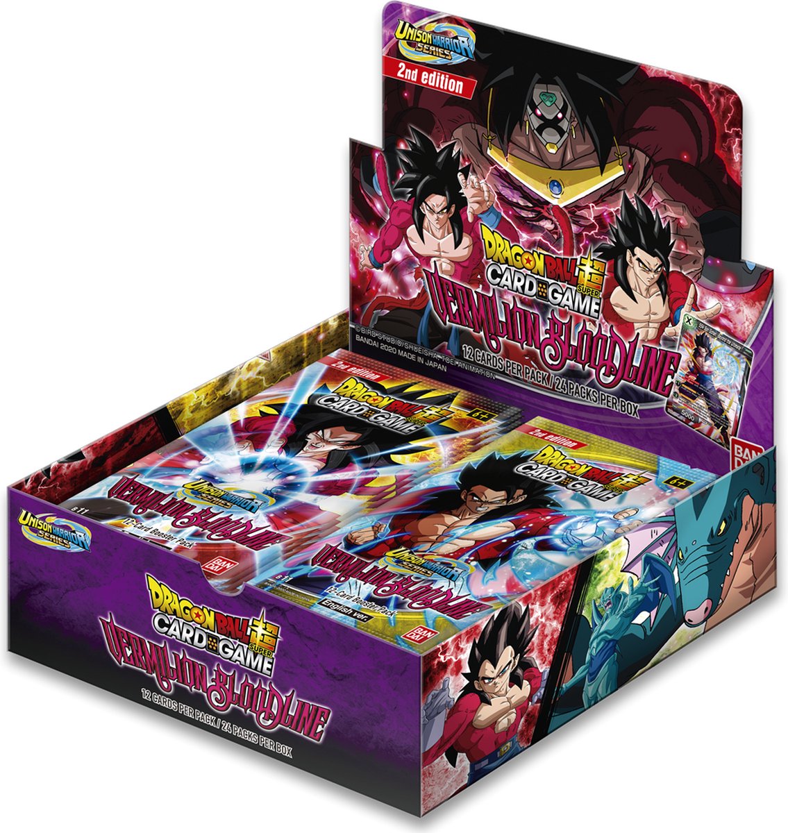 Booster Box Dragon Ball Super - Vermilion Bloodline (2nd edition)