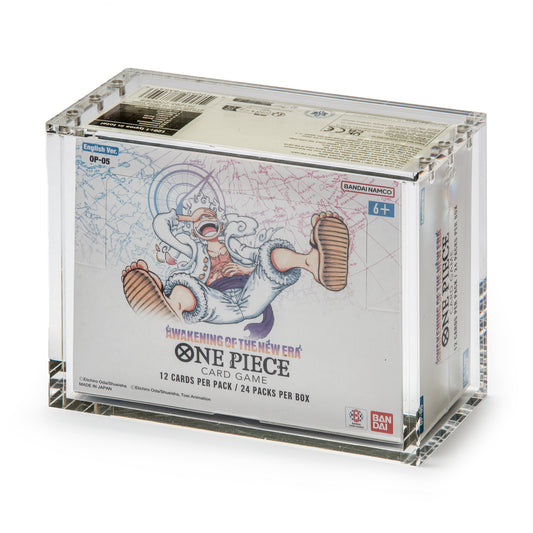 Acrylic Case - English One Piece Booster Box - OP-04 & OP-05