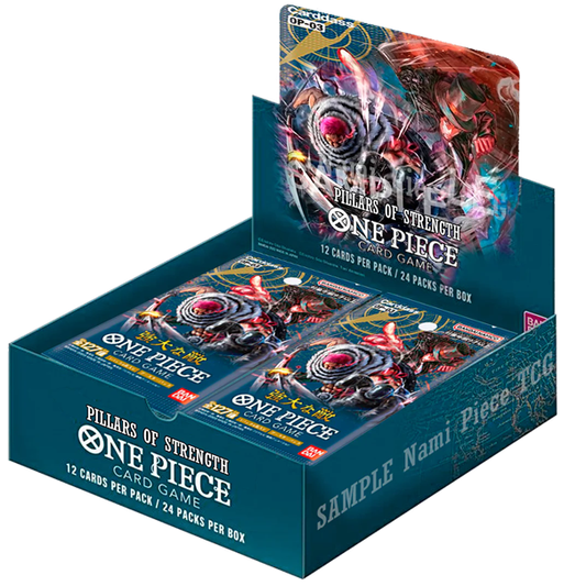 One Piece Booster Box - Pillars of Strength OP03