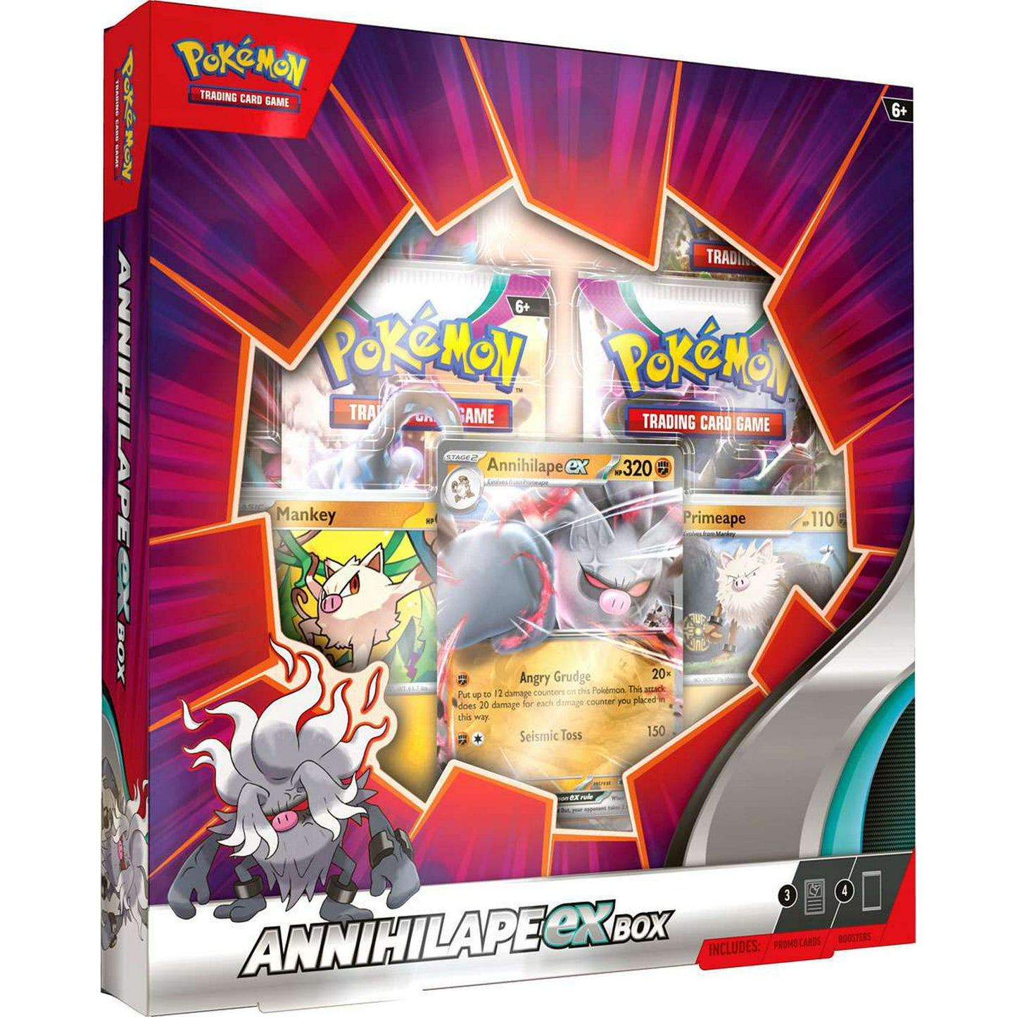 Pokemon Scarlet & Violet - Annihilape EX Collection Box