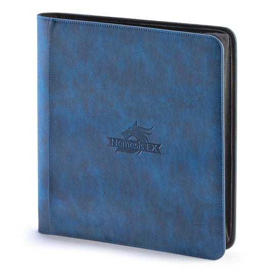 Toploader Binder Blauw - 9-pocket (252 kaarten)