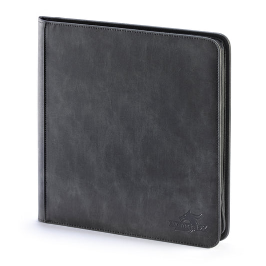 Premium Binder / Verzamelmap Zwart - 12-pocket