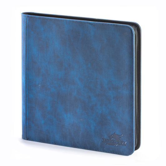 Premium Binder / Verzamelmap Blauw - 12-pocket